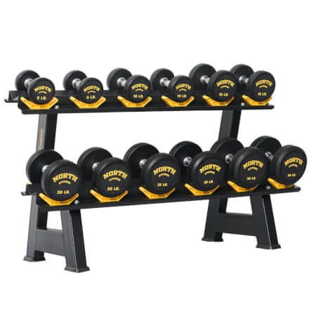 เซตดัมเบลหุ้มยาง NORTH FITNESS รุ่น DVR 30_1